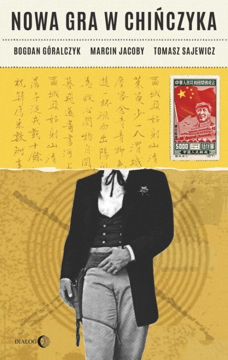 Okładka książki 'Nowa gra w Chińczyka' [źródło: https://ksiegarnia.nowakonfederacja.pl/produkt/nowa-gra-w-chinczyka/]