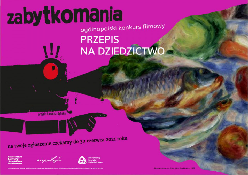 VII edycji ogólnopolskiego konkursu filmowego „ZABYTKOMANIA”