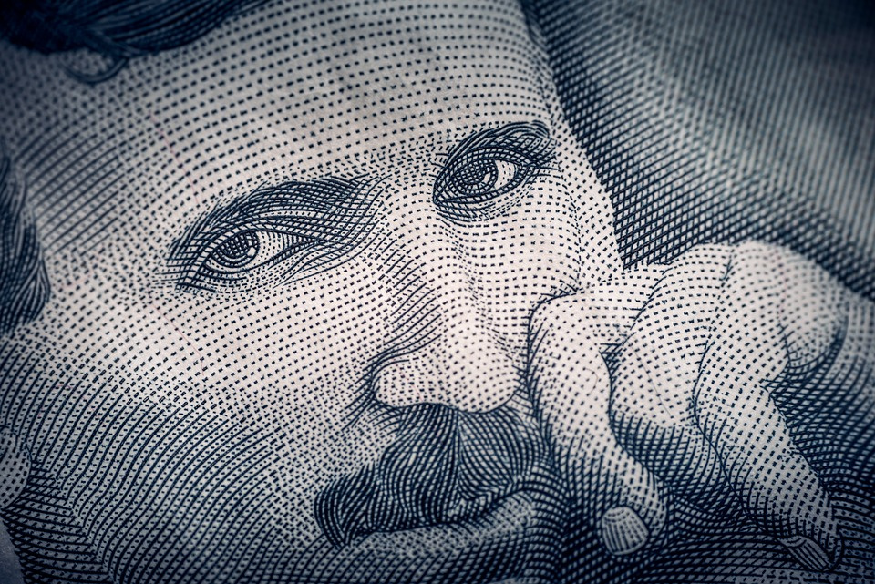 Nikola Tesla [fot. https://pixabay.com/pl/photos/nikola-tesla-awers-3026247/]