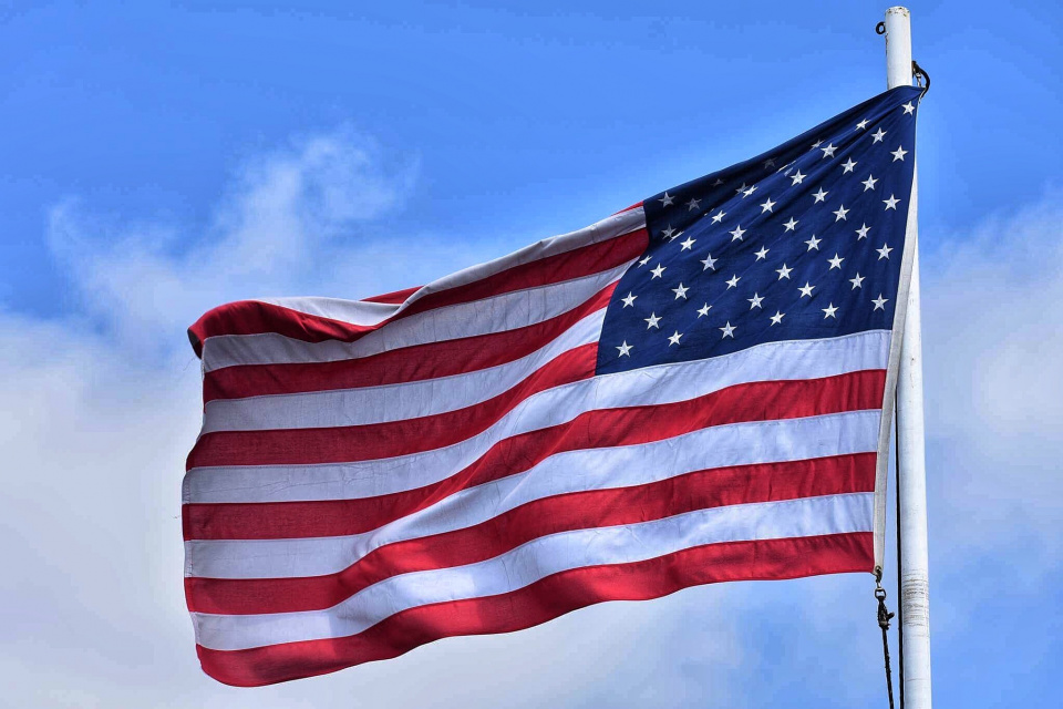 Flaga Stanów Zjednoczonych [fot. Pexels]