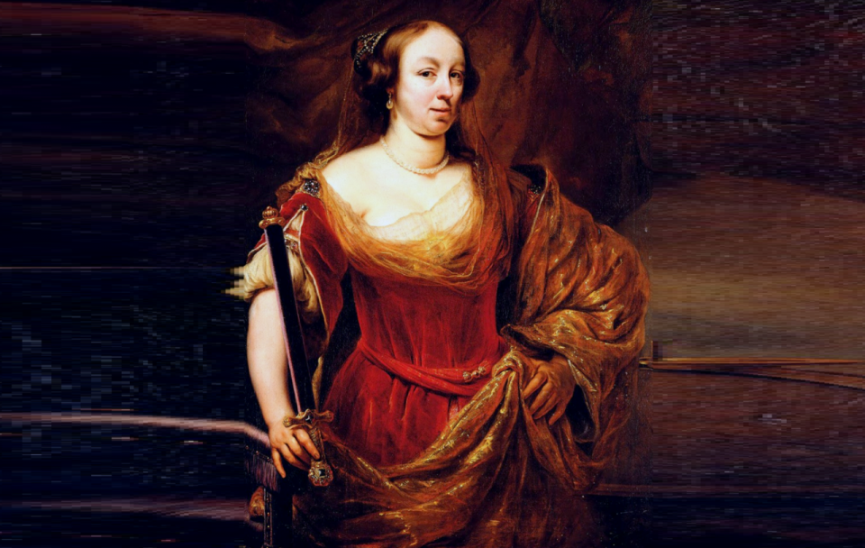 Ferdinand Bol: Maria Ludwika Gonzaga. [domena publiczna]