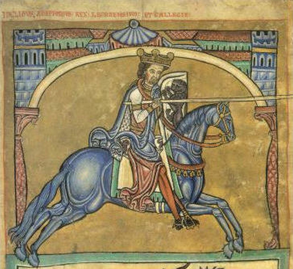 Alfons IX jeden z królów Krzyżowców.