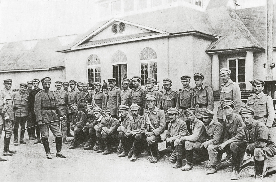 Pierwsza Kompania Kadrowa w Krakowie, 1914 [domena publiczna]