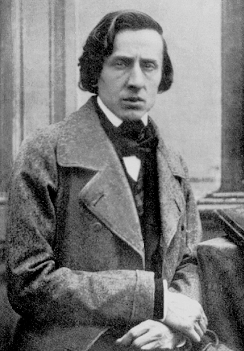 Fryderyk Chopin w 1849r., [fot. Louis-Auguste Bisson]