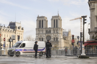 Katedra Notre Dame w Paryżu [fot. PAP/EPA/TERESA SUAREZ]