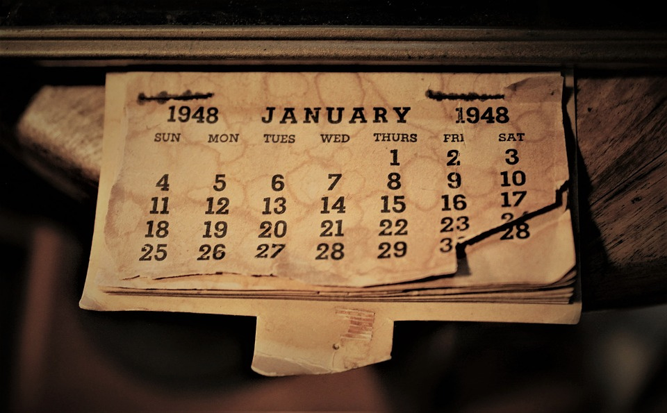 Kalendarium [Fot. Pixabay]