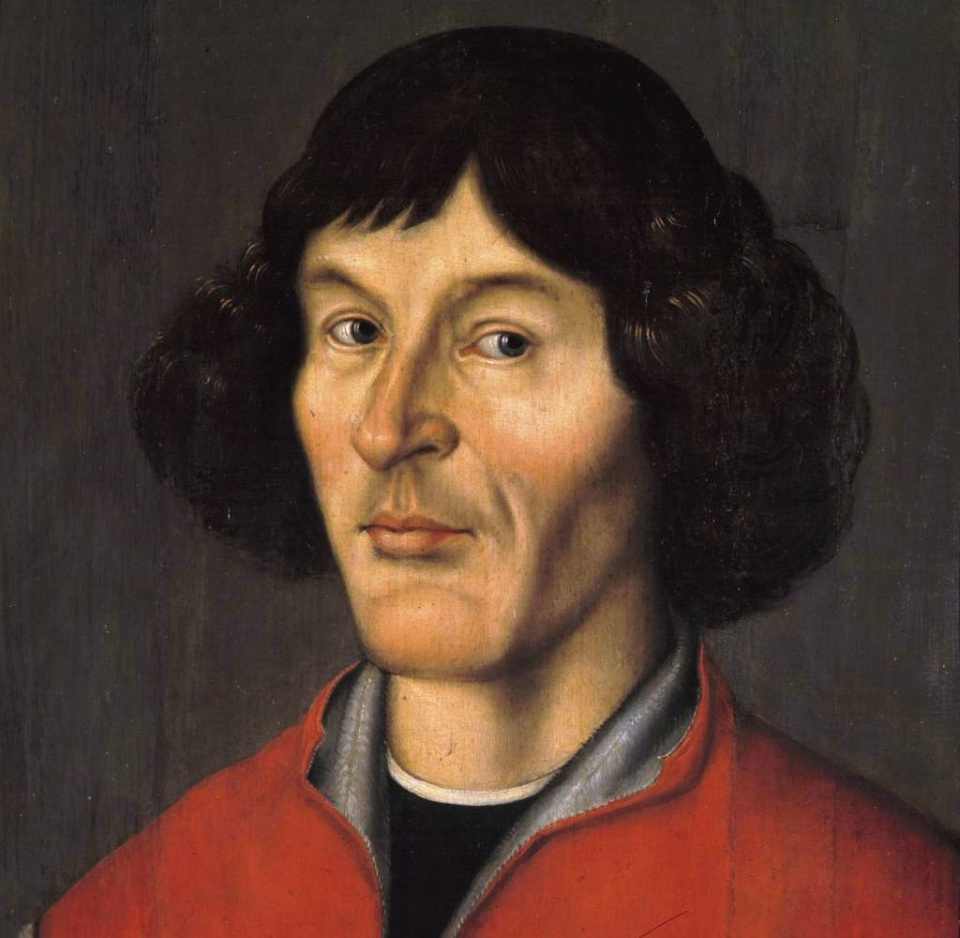Mikołaj Kopernik [fot. Portret z Sali Mieszczańskiej w Ratuszu Staromiejskim w Toruniu]