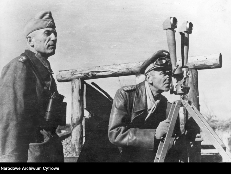 Gen. Friedrich Paulus w Stalingradzie. [fot. Narodowe Archiwum Cyfrowe]