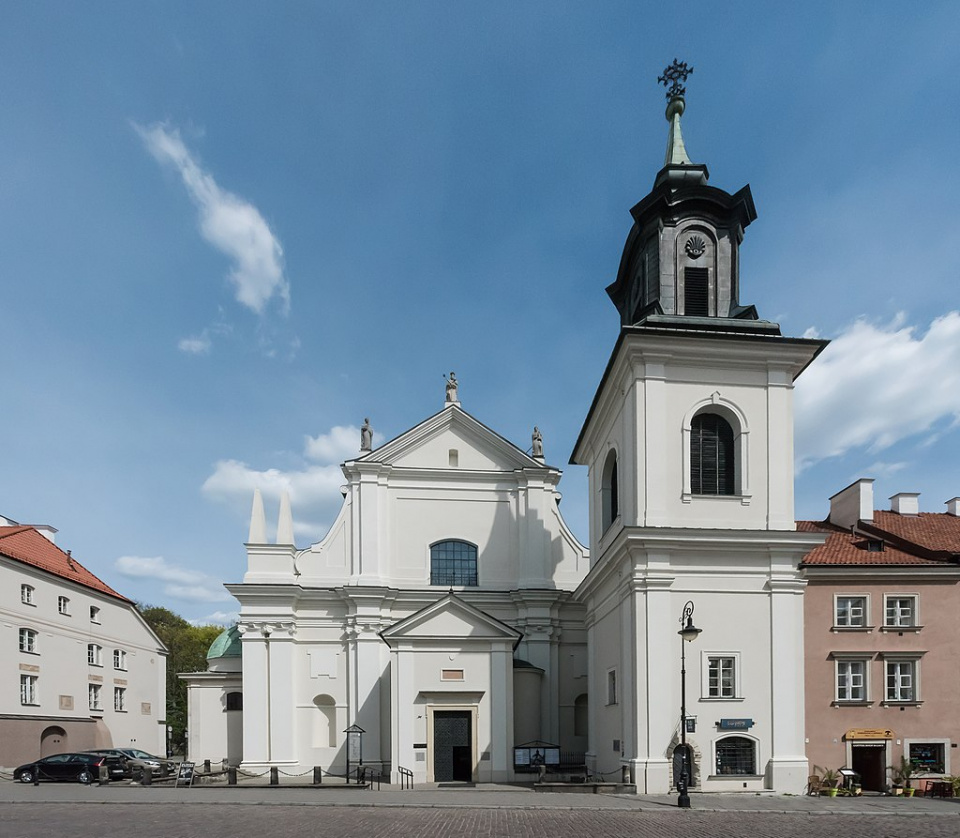 Kościół św. Jacka w Warszawie 2020 [fot. Adrian Grycuk/CC BY-SA 4.0-pl/Wikimedia Commons.]