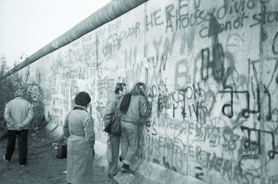 Upadek muru berlińskiego [fot. IPN]