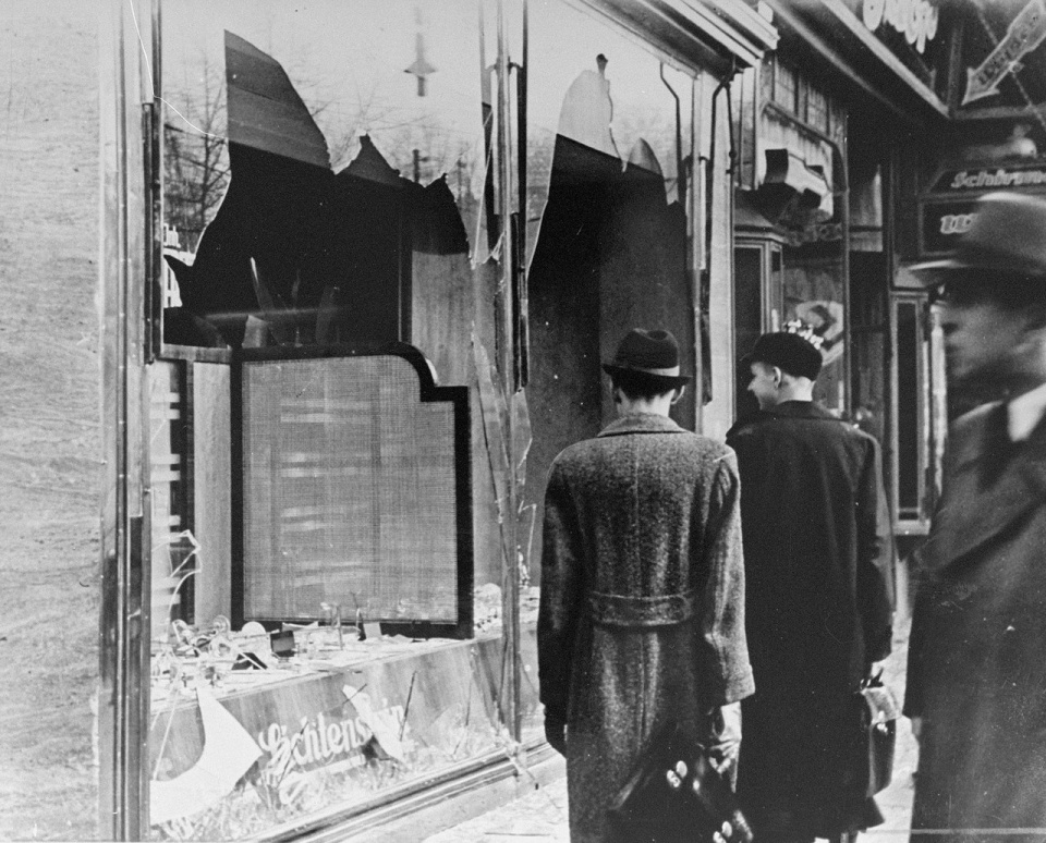 Kristallnacht. [fot. wikipedia/domena publiczna]