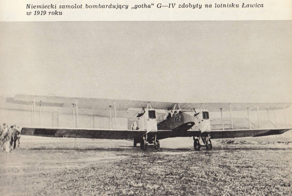 Więcej szczegółów Samolot bombowy Gotha G.IV zdobyty przez powstańców [fot. wikipedia/domena publiczna]