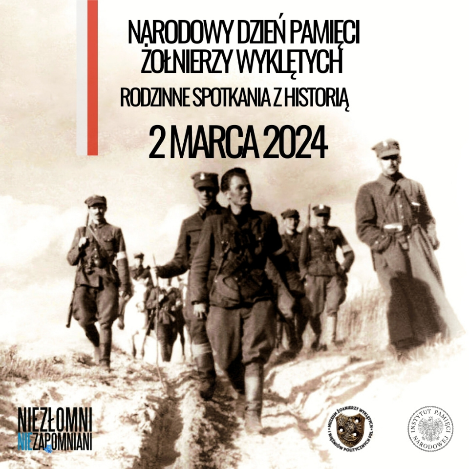 Plakat Muzeum Żołnierzy Wyklętych i Więźniów Politycznych PRL