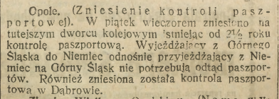 Opole, Dąbrowa, Górnoślązak (12.07.1922)