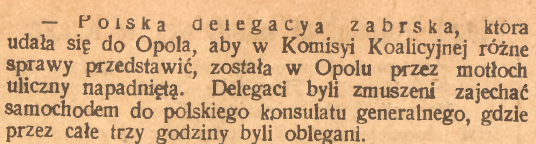 Opole, Górnoślązak (15.07.1921)