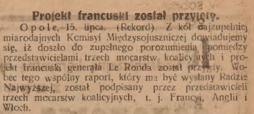 Opole, Katolik (16.07.1921)