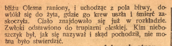 Olesno, Górnoślązak cz.2 (28.07.1921)
