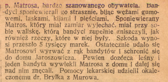Murów, Górnoślązak cz.2 (28.07.1922)