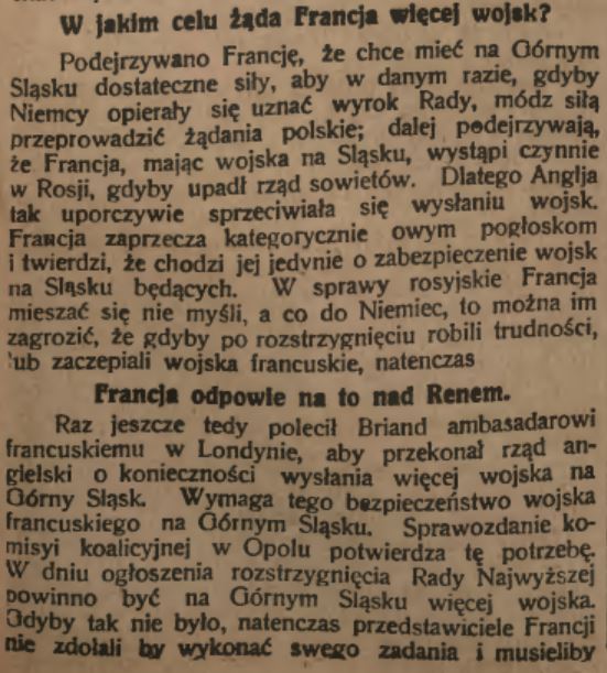 Opole, Katowice, Zawodzie, Dziergowice, Katolik cz.1 (30.07.1921)