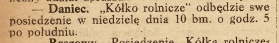 Daniec, Nowiny Codzienne (09.08.1919)