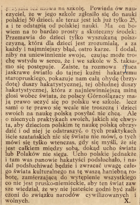 Biała, Nowiny Codzienne cz.2 (09.08.1919)