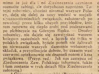 Groszowice, Nakło, Gogolin, Królewska Nowa Wieś, Grucice, Nowiny Codzienne cz.2 (16.08.1919)