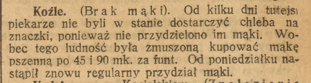 Koźle, Górnoślązak (17.08.1922)
