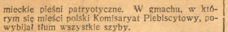 Kluczbork (Kluczborek), Górnoślązak cz.2 (20.08.1920)