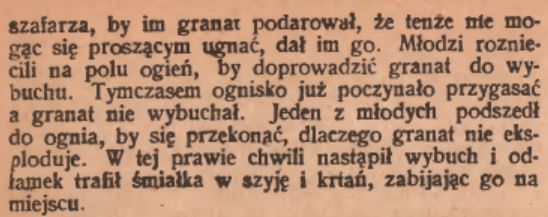 Strzelce, Katolik cz.2 (23.08.1921)