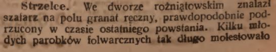 Strzelce, Katolik cz.1 (23.08.1921)