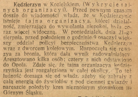 Kędzierzyn, Opole, Górnoślązak (24.08.1922)