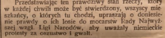 Kadłub Wolny, Zębowice, Radawie, Knieja, Chobie, cz.3 (06.09.1921)