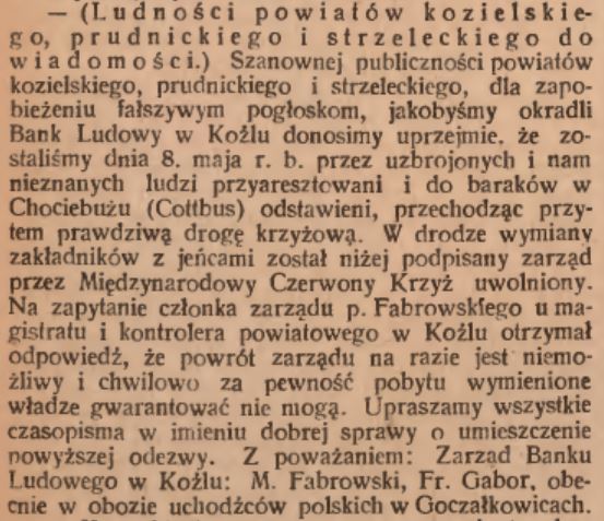 Powiat kozielski, prudnicki, strzelecki (06.09.1921)