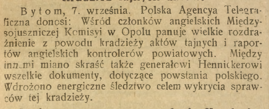 Bytom, Opole, Górnoślązak (08.09.1921)