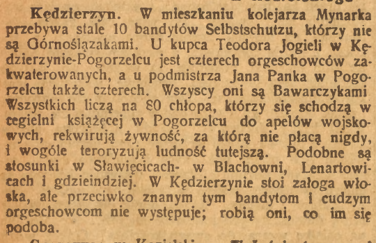 Kędzierzyn, Górnoślązak (30.09.1921)