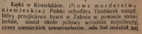 Łąki Kozielskie, Katolik cz.1 (01.10.1921