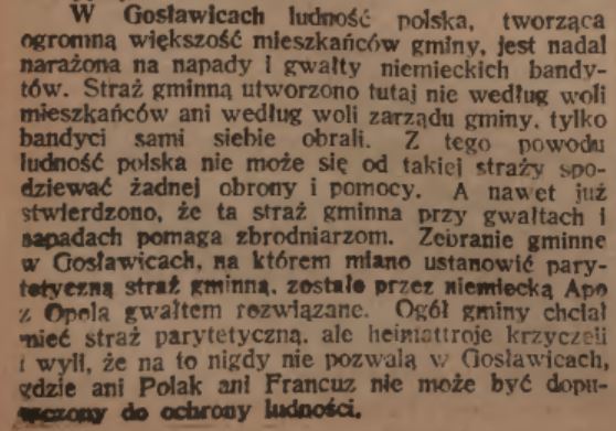 Gosławice, Katolik (06.10.1921)