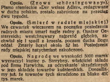 Opole, Katolik (07.10.1919)