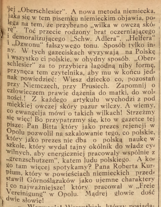 Opole, Nowiny Codzienne cz.3 (12.10.1919)