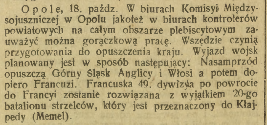 Opole, Górnoślązak (19.10.1921)