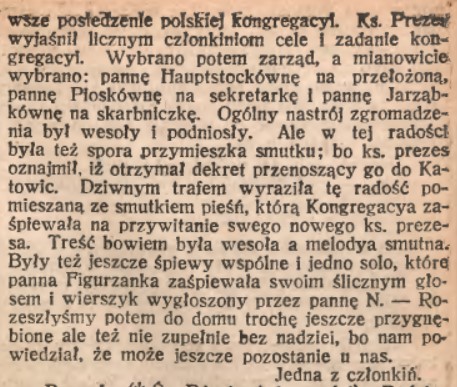Głogówek, Katolik cz.2 (22.10.1918)