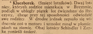 Kluczbork, Byczyna, Nowiny (27.10.1918)