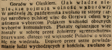 Gorzów, Katolik cz.1 (04.11.1919)