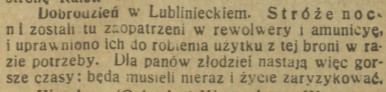 Dobrodzień, Głos Śląski (04.11.1919)