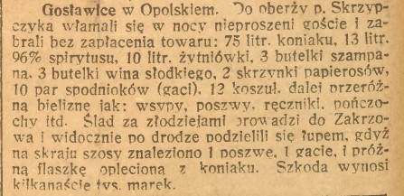 Gosławice, Górnoślązak (12.11.1920)