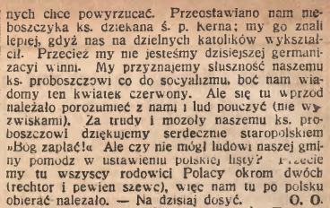 Dzierżysław, Katolik cz.2 (06.12.1919)