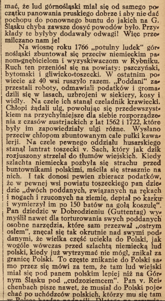 Opole, Rybnik, Prudnik, Nowiny Codzienne cz.2 (16.12.1919)