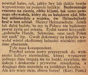 Olesno, Nowiny cz.2 (22.12.1918)