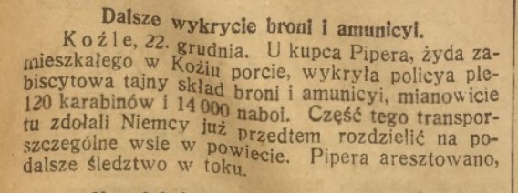 Kędzierzyn-Koźle (Koźle), Górnoślązak (22.12.1920)