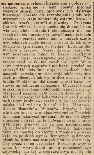 Kujawy, Nowiny Codzienne cz.2 (23.12.1919)
